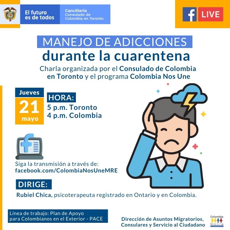 Charla organizada por el Consulado de Colombia en Toronto