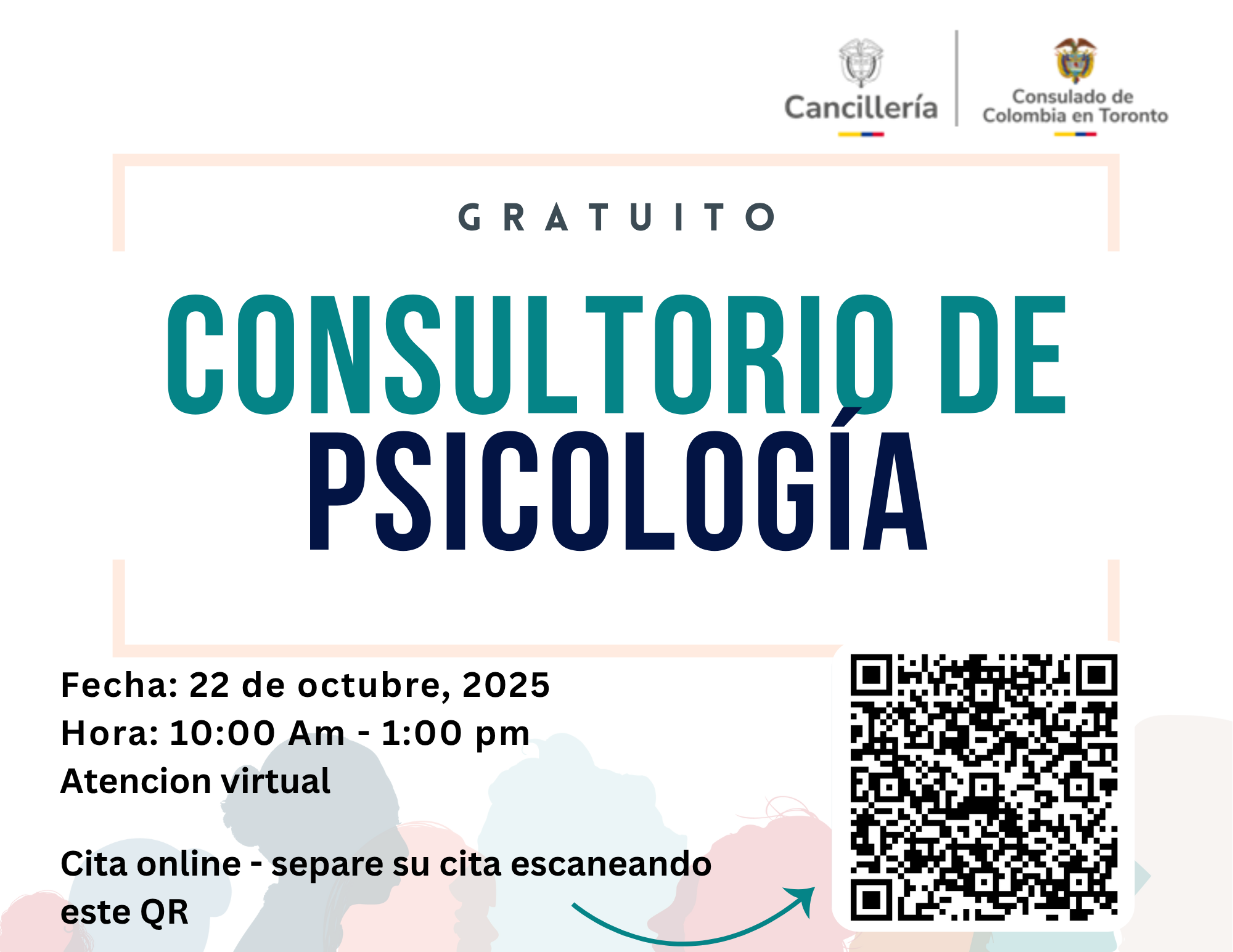  Consulado ofrece el servicio de consejería en salud mental y psicología familiar