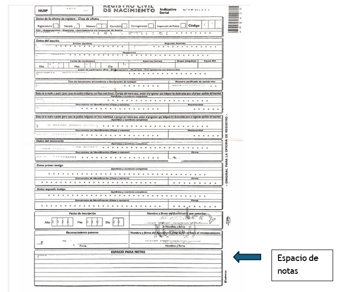 Registro Civil
