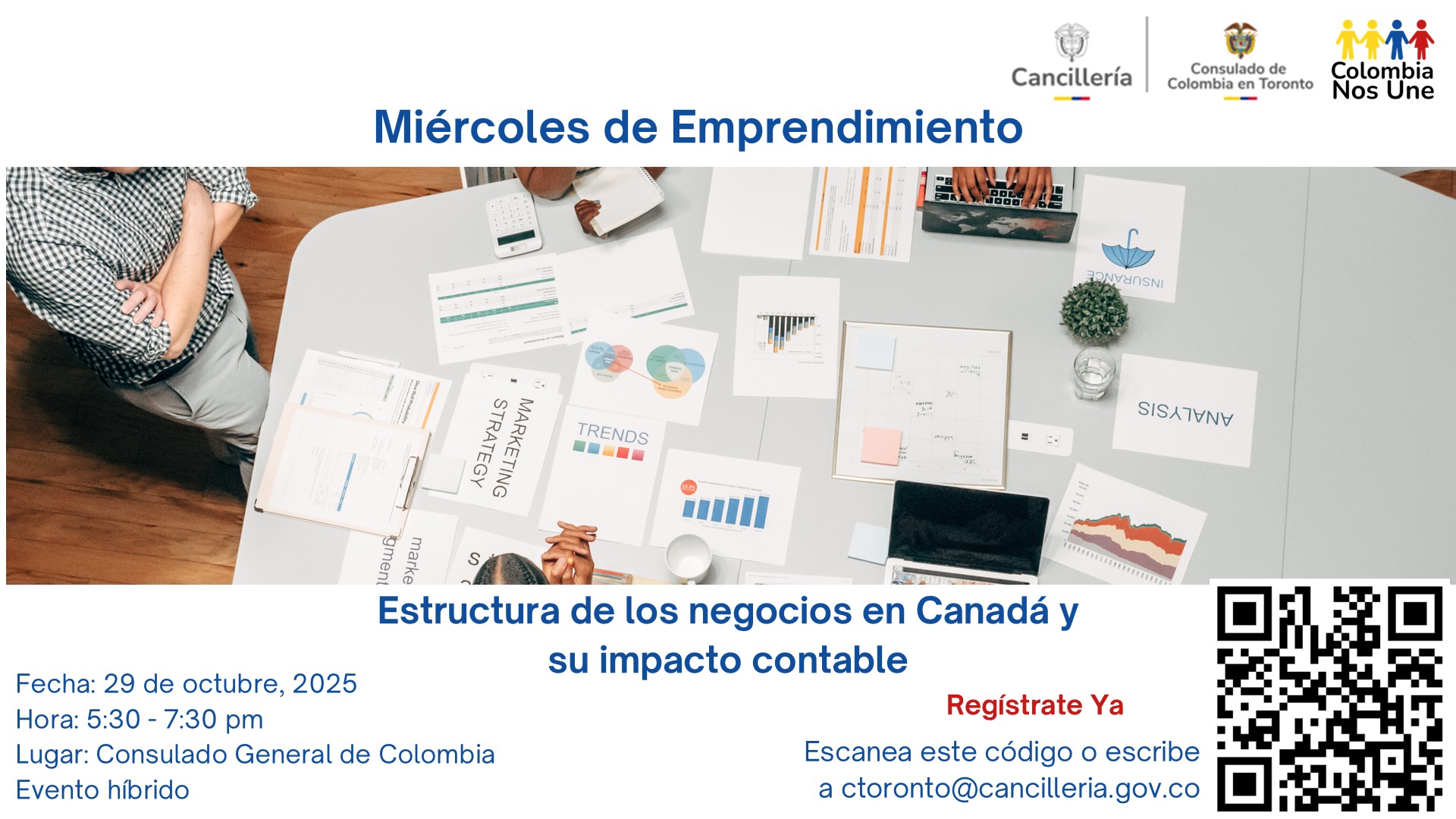 Miércoles de Emprendimiento: Estructura de los negocios en Canadá