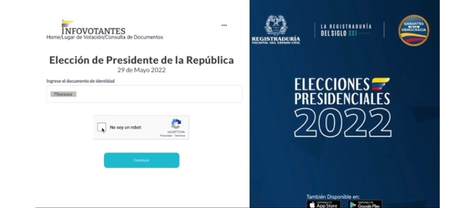 ¿Cómo consultar su lugar de votación en línea?