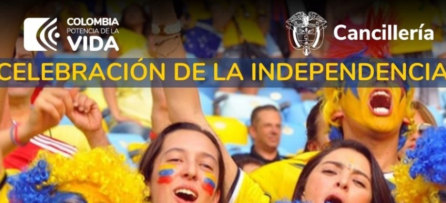 Conmemora los 213 años de Independencia de Colombia desde Toronto