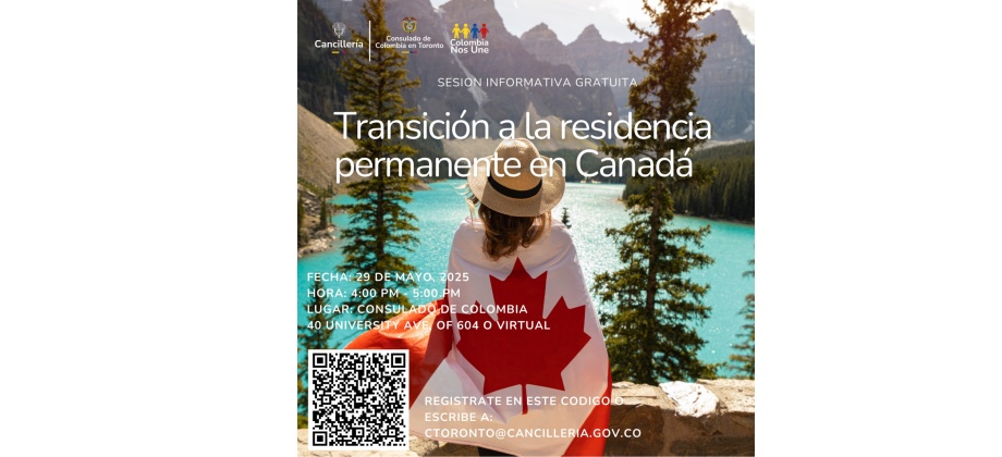 Sesión Informativa Transición a la residencia permanente en Canadá