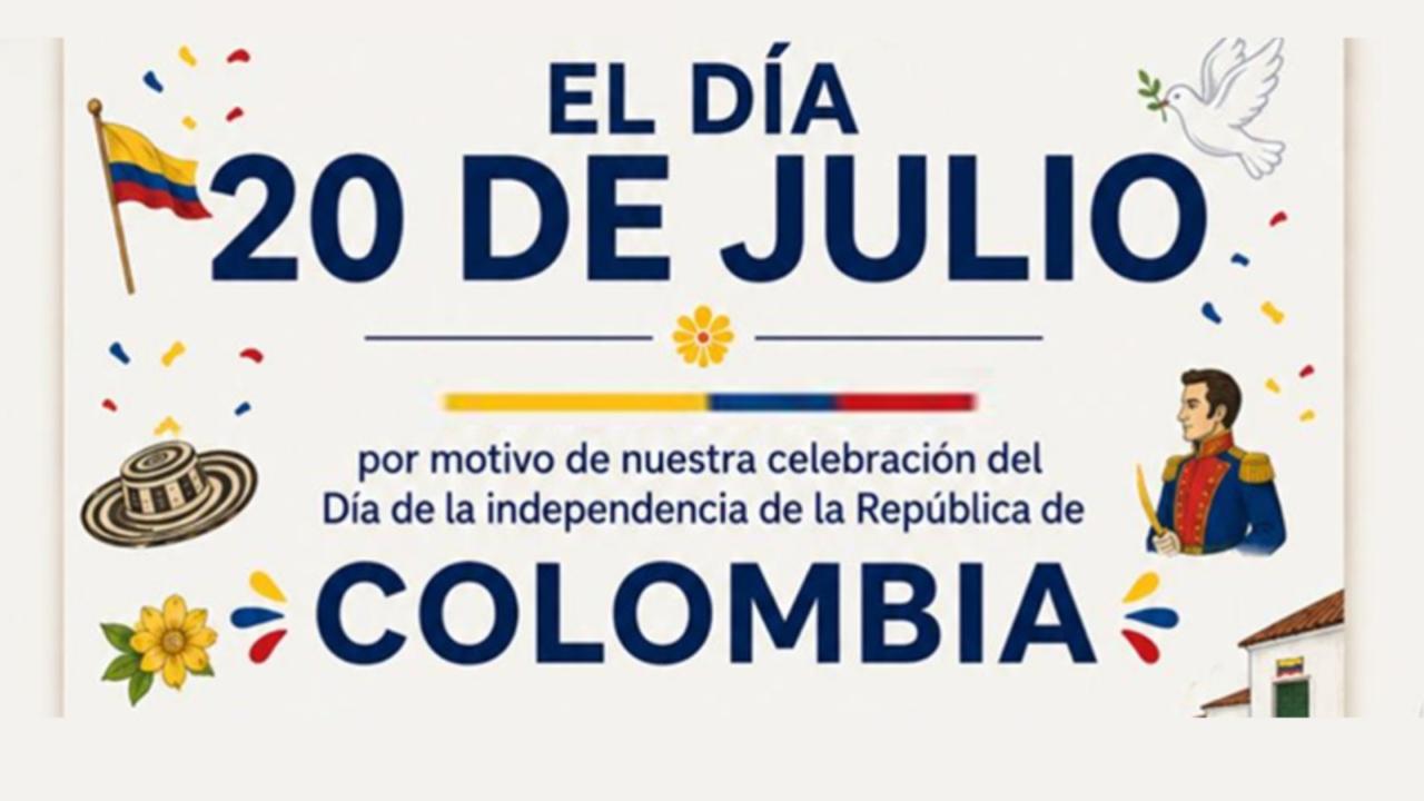 Embajada y consulados de Colombia en Canadá informan que el 20 de julio de 2026 no habrá atención al público